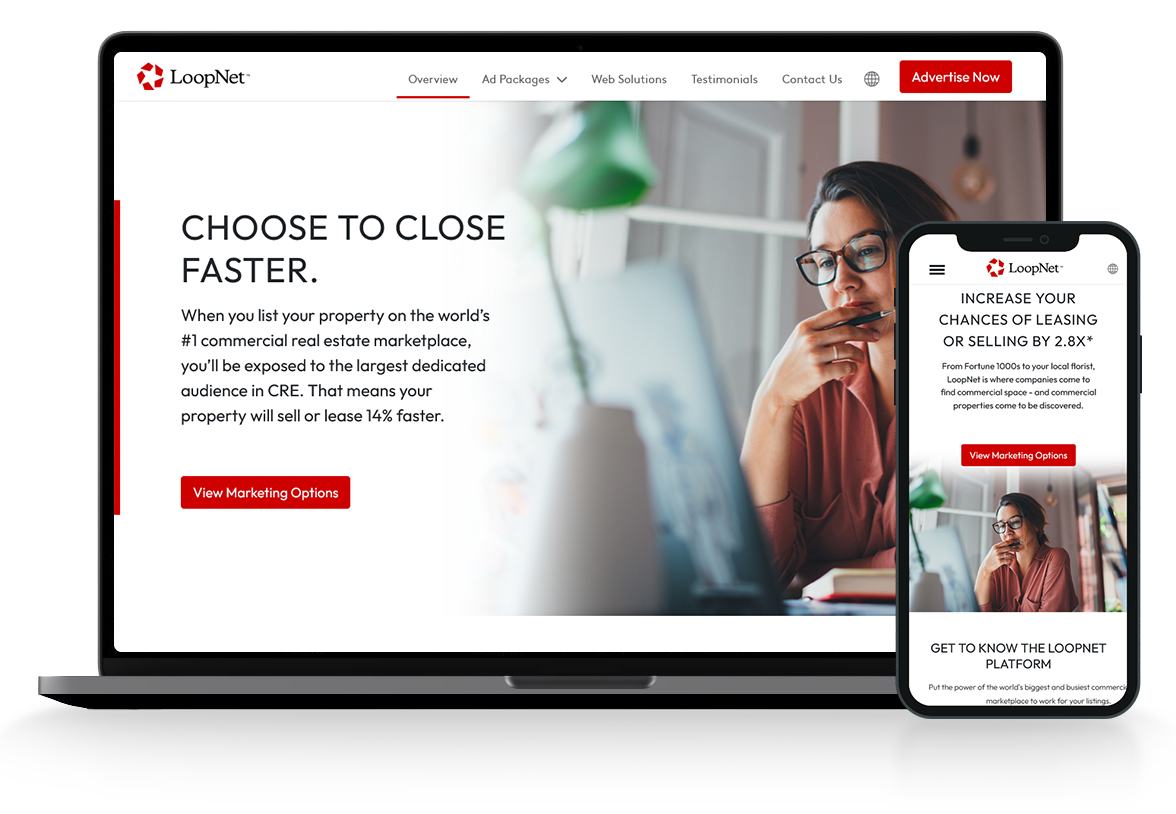 LoopNet Solutions Mobile and Desktop devices